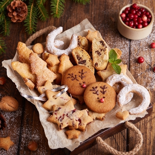 Trois recettes craquantes de biscuits de Noël